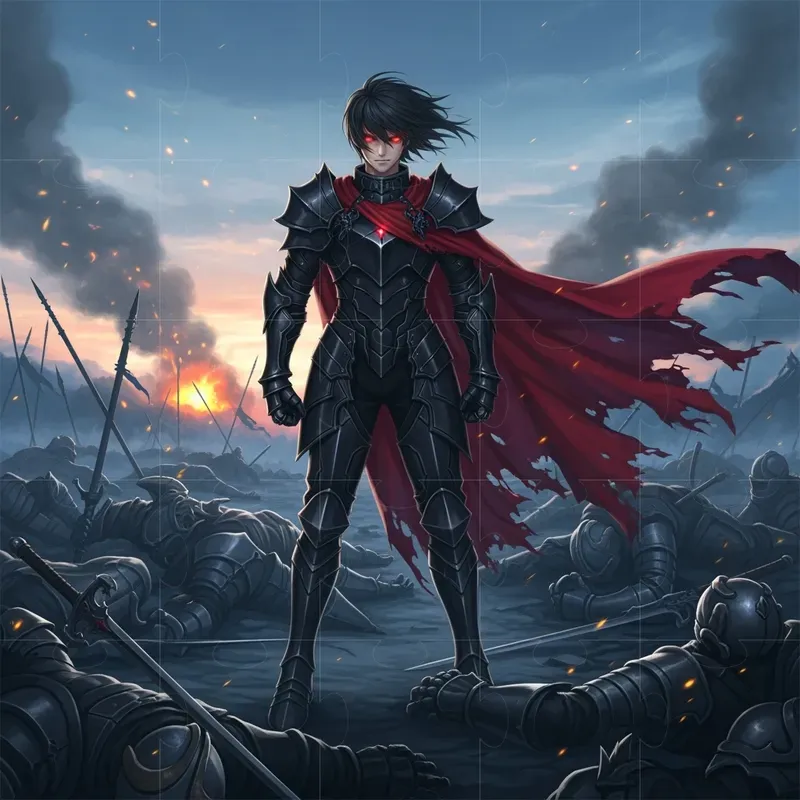 Dramatic Anime Illustrations