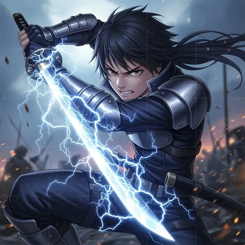 Dramatic Anime Illustrations