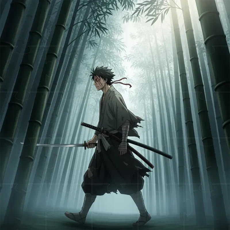 Dramatic Anime Illustrations