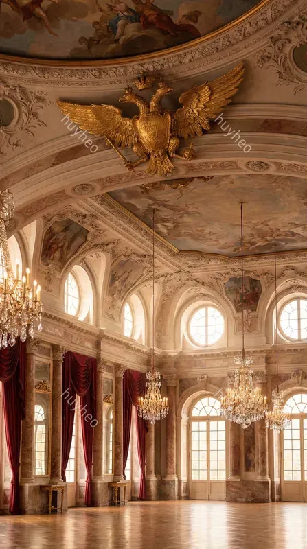 Baroque Golden Sculpture Decor