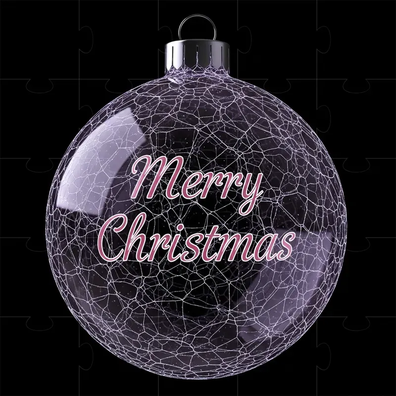 Luminescent Christmas Decorations 3D 1