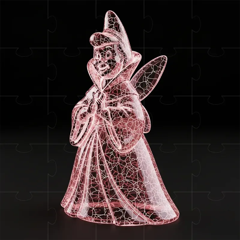 Luminescent Christmas Decorations 3D 1