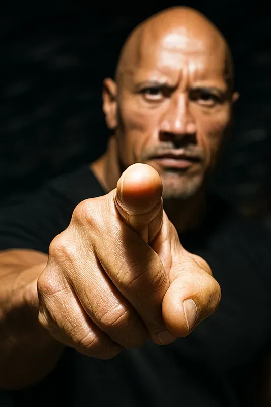 Realistic Finger Point Closeups