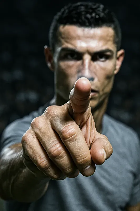 Realistic Finger Point Closeups