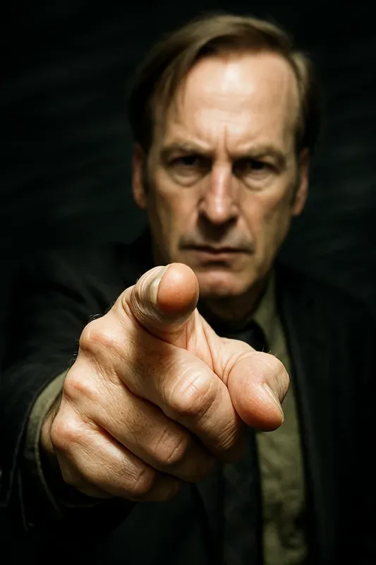 Realistic Finger Point Closeups
