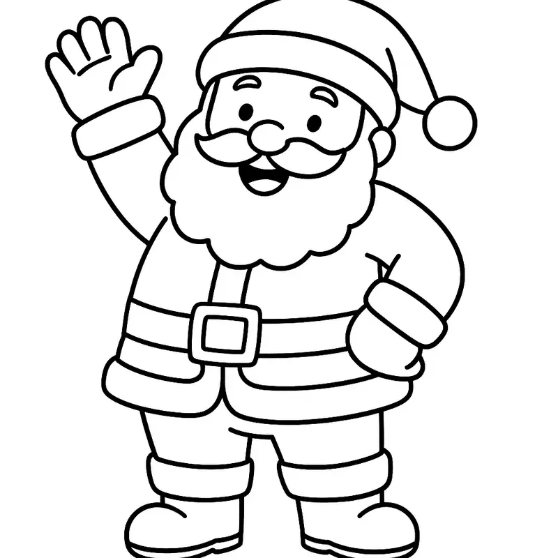 Simple Christmas Coloring Page Generators