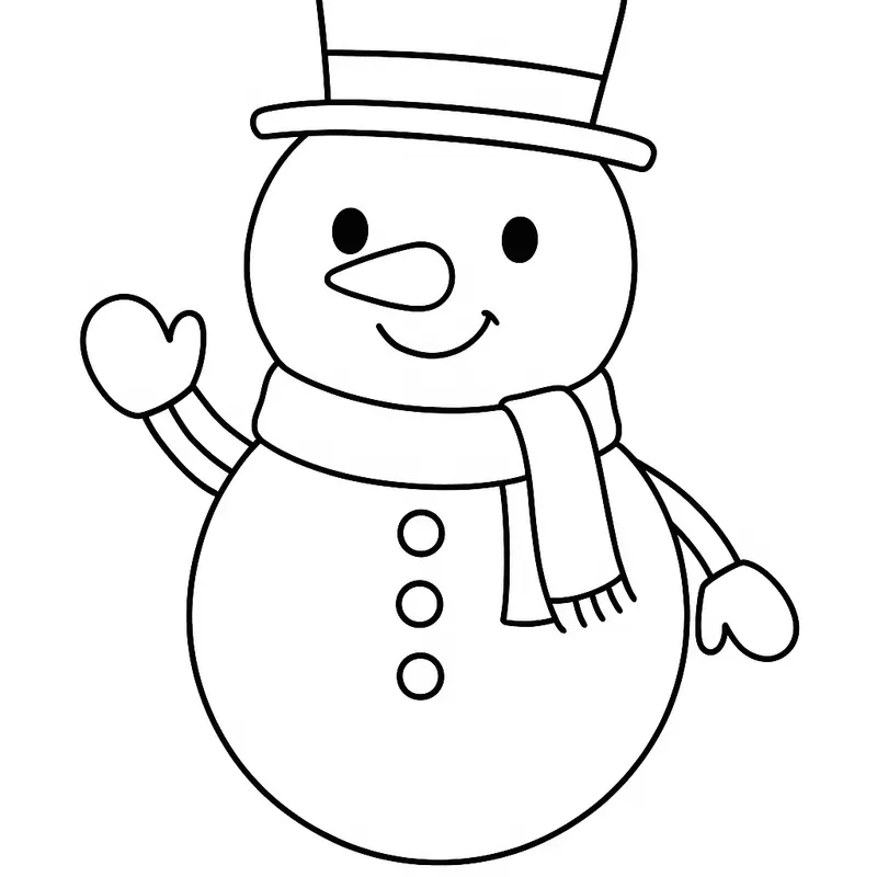 Simple Christmas Coloring Page Generators