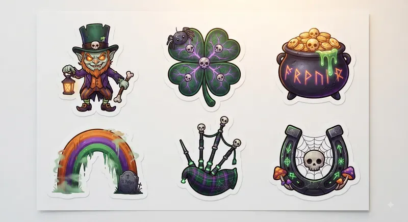 The Funspooky Celebrations Stickers