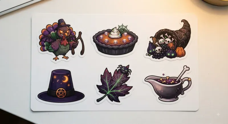 The Funspooky Celebrations Stickers