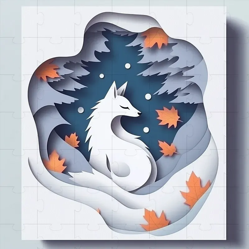 Papercut Illustration Designs