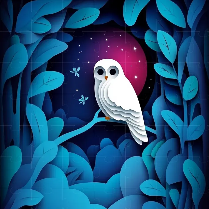 Papercut Illustration Designs