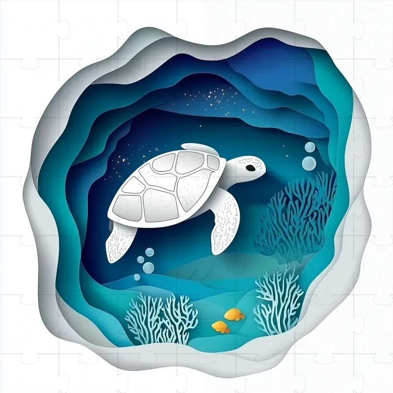 Papercut Illustration Designs