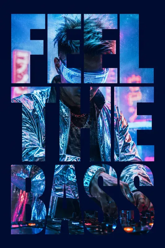Typography Clipping Mask Posters