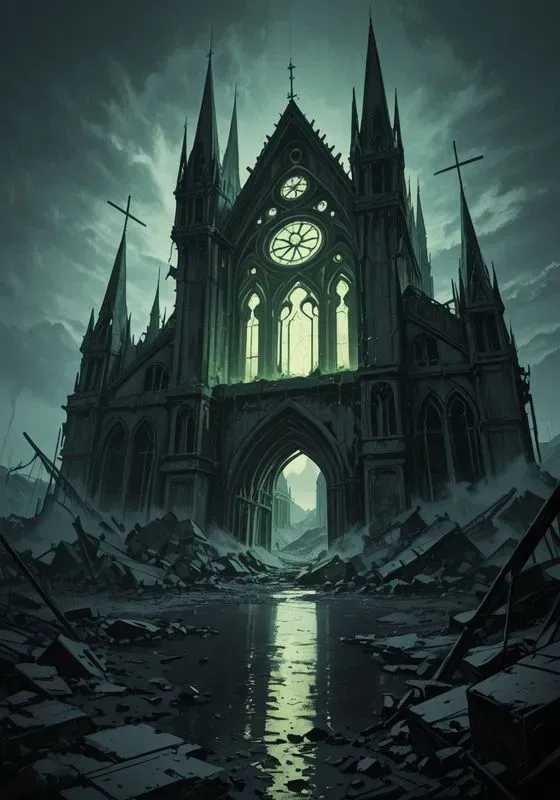Ruined Cities Image Design References 4K