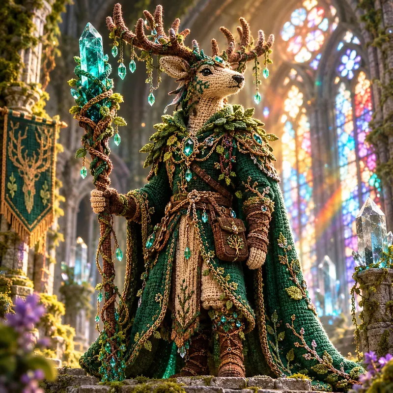 Crochet Fantasy Portraits