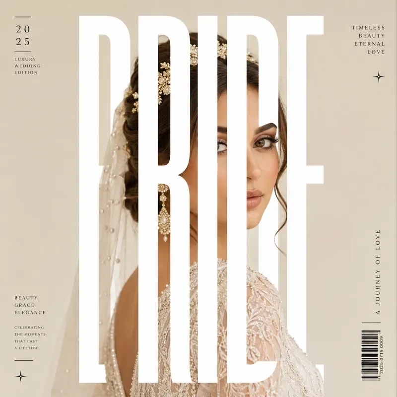 Modern Editorial Portrait Posters