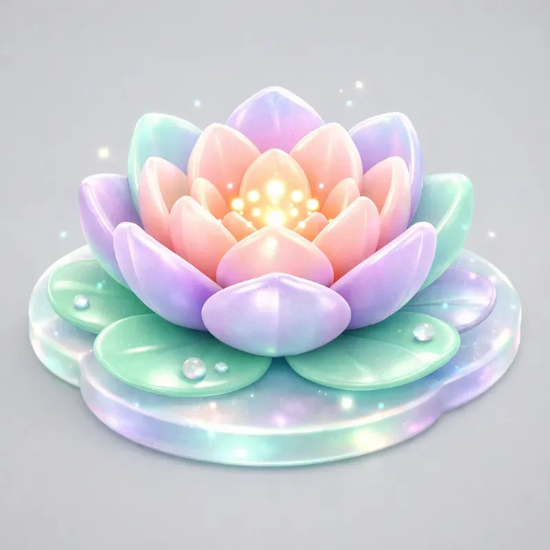 Pastel 3D Puffy Magic Icons