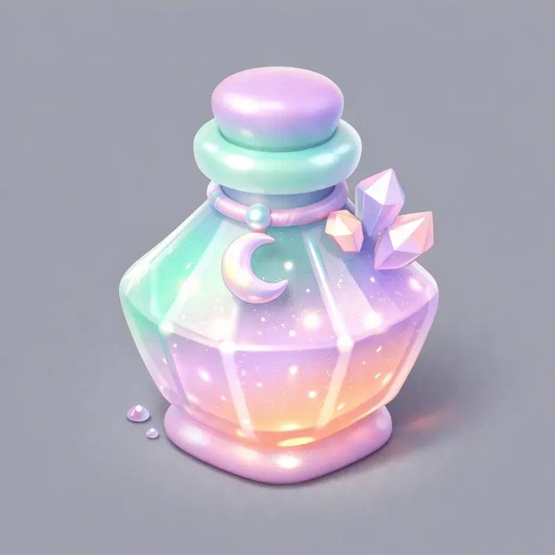 Pastel 3D Puffy Magic Icons
