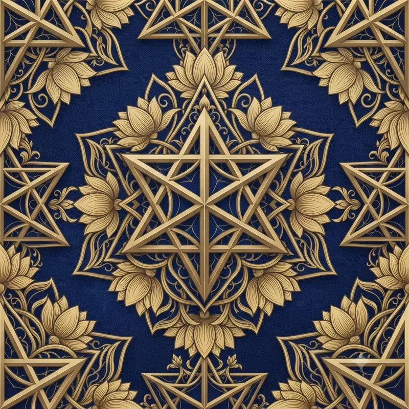Thai Royal Lotus Sacred Geometries