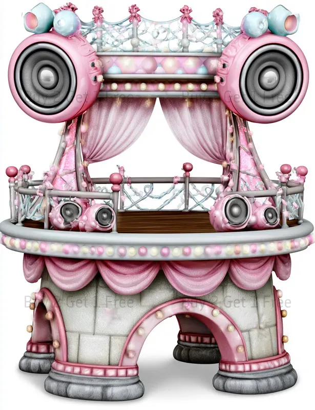 Pop Star Girl Clipart
