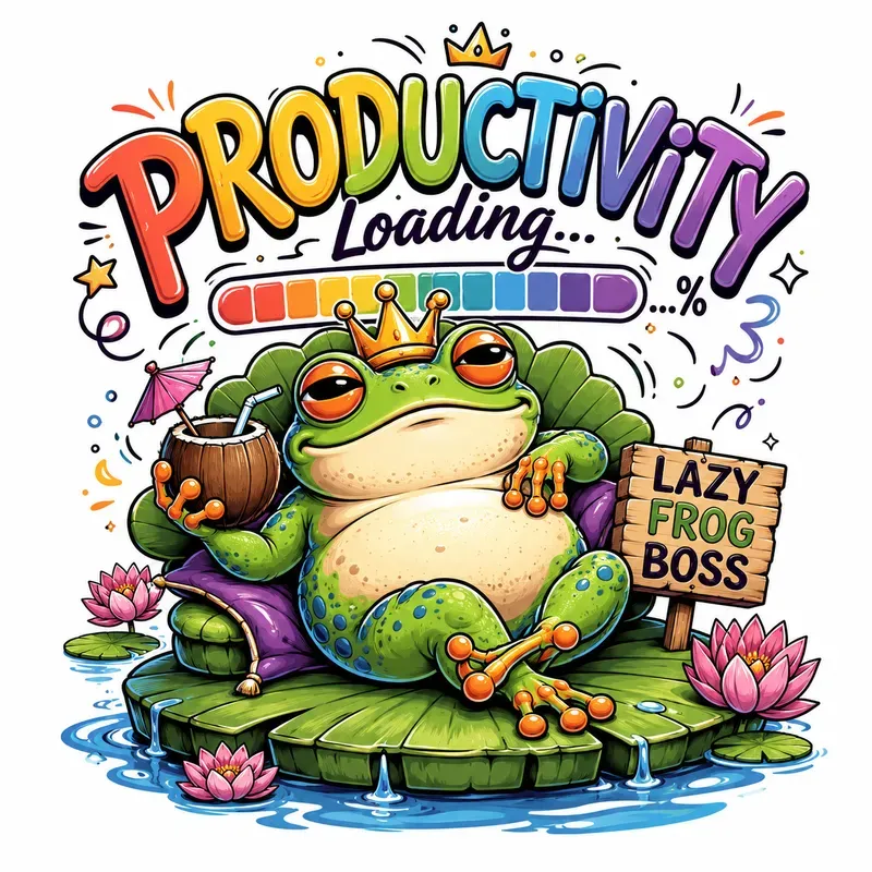Lazy Vibes Character Quote Collections