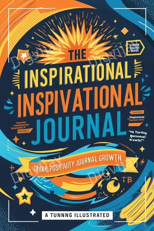 Vibrant Motivational Journal Covers
