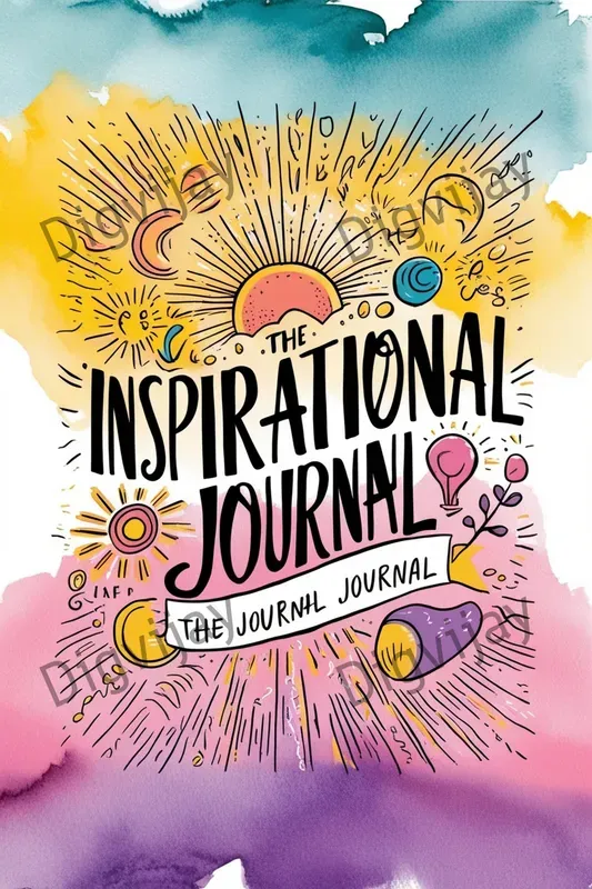Vibrant Motivational Journal Covers