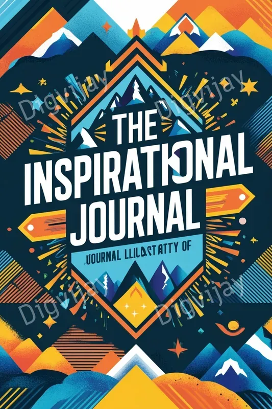 Vibrant Motivational Journal Covers