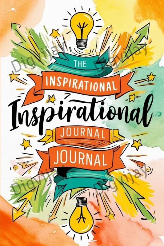 Vibrant Motivational Journal Covers