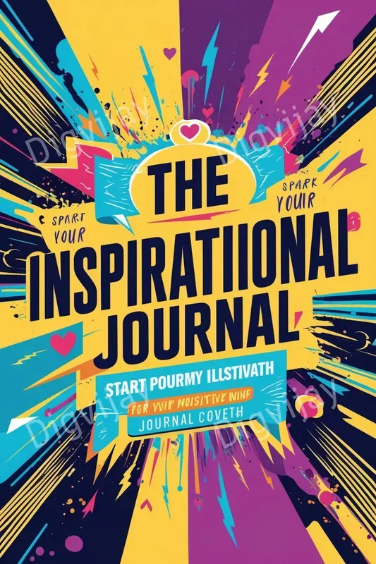 Vibrant Motivational Journal Covers