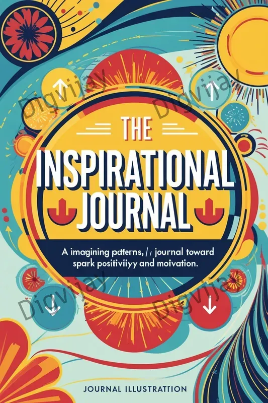 Vibrant Motivational Journal Covers