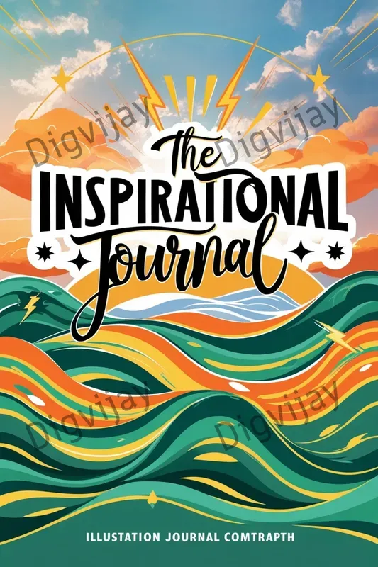 Vibrant Motivational Journal Covers