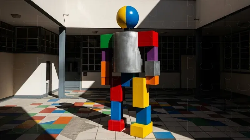 Bauhaus Geometric Scenes