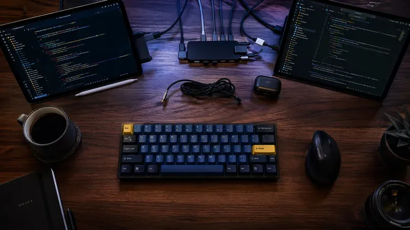 Pro Flat Lay Workspace Photography