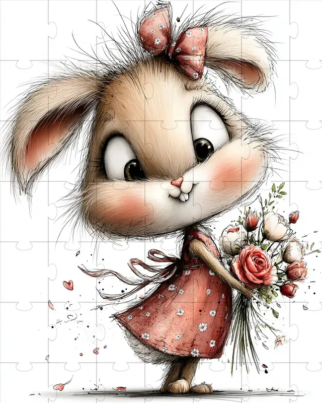 Mothers Day Cute Bunnies