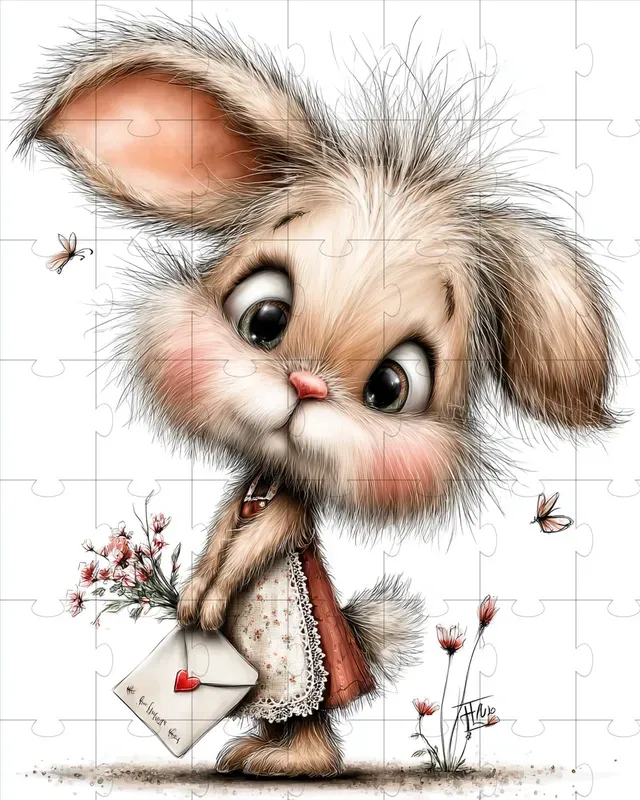 Mothers Day Cute Bunnies