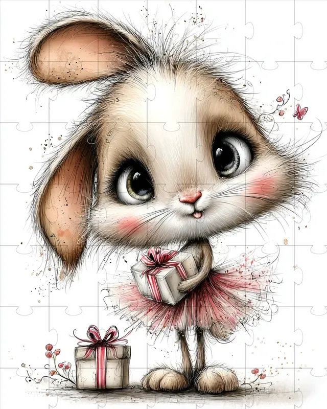 Mothers Day Cute Bunnies