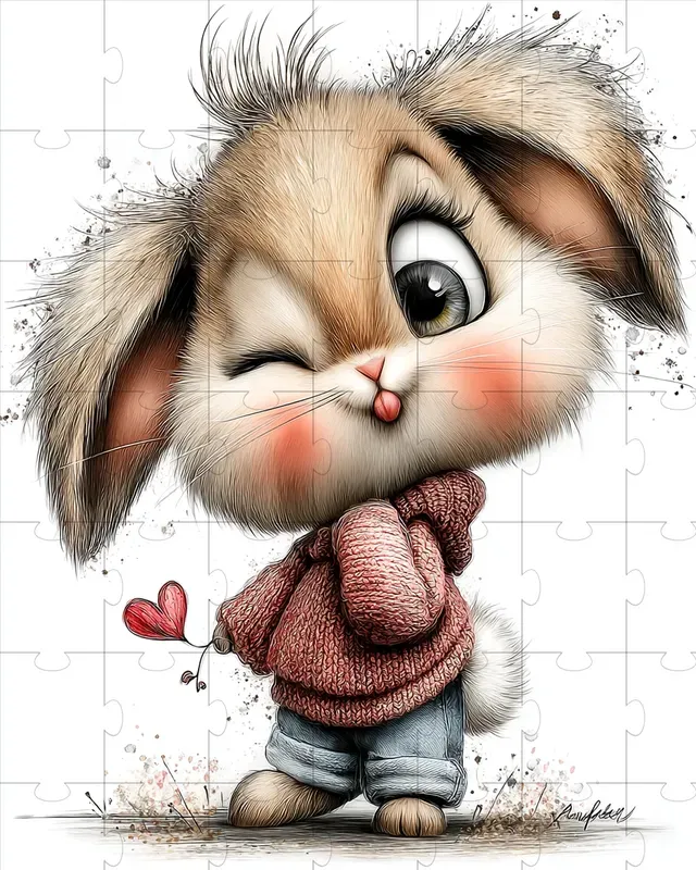 Mothers Day Cute Bunnies