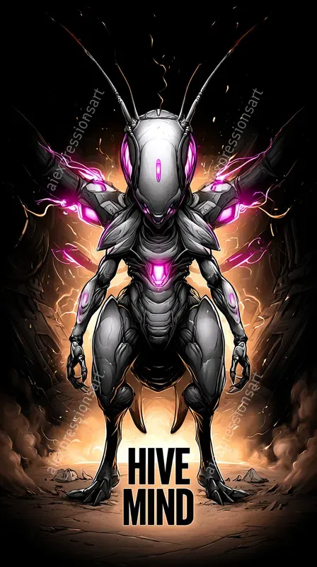 Neon Dark Cyberpunk Game Covers