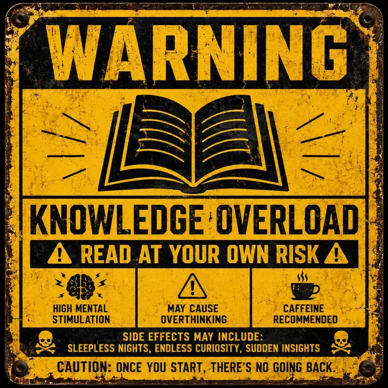 Vintage Warning Sign Posters