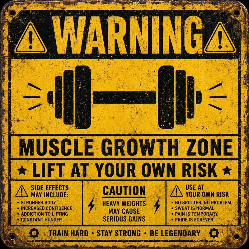 Vintage Warning Sign Posters