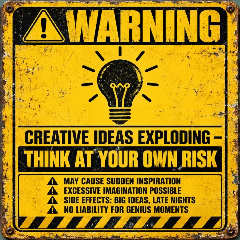 Vintage Warning Sign Posters
