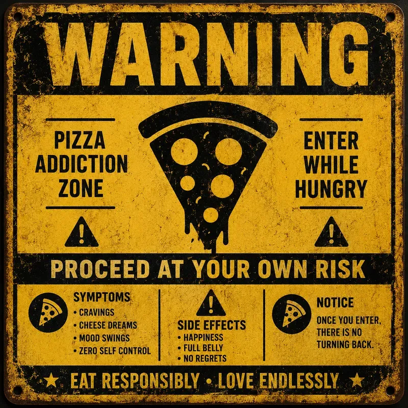Vintage Warning Sign Posters