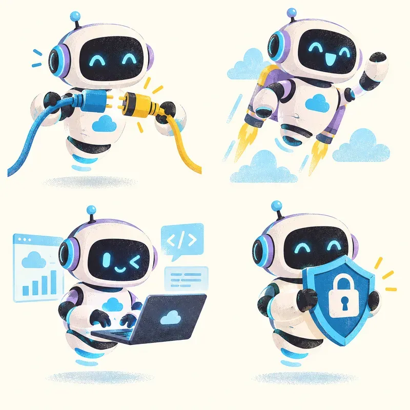 Retro Flat Brand Mascot Kits