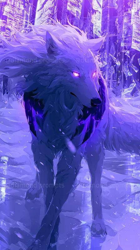 Neon Cyber Anime Portraits