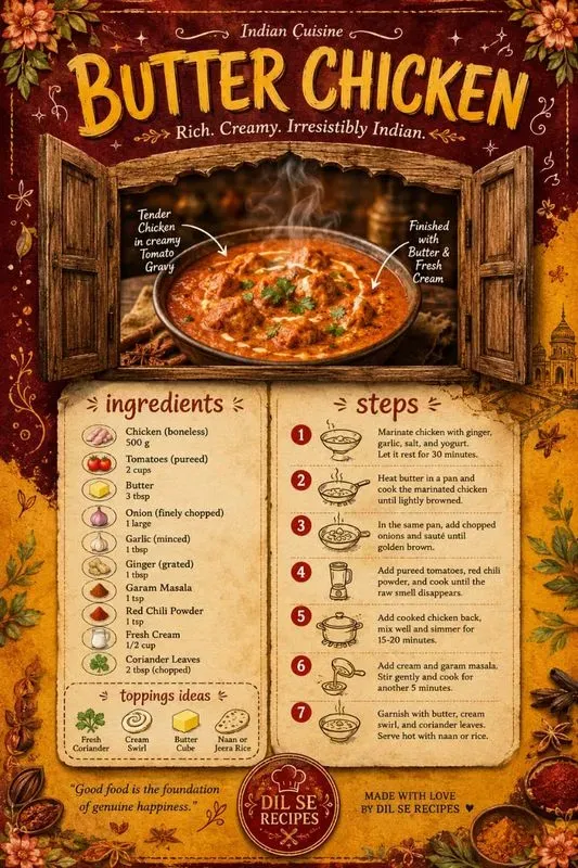 Global Cuisine Recipe Posters