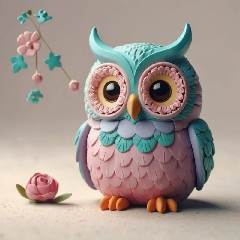 3D Cute Claymation Chibi Animals Generator