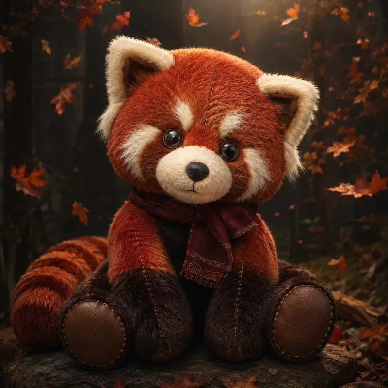 Enchanted Plush Animal Portraits
