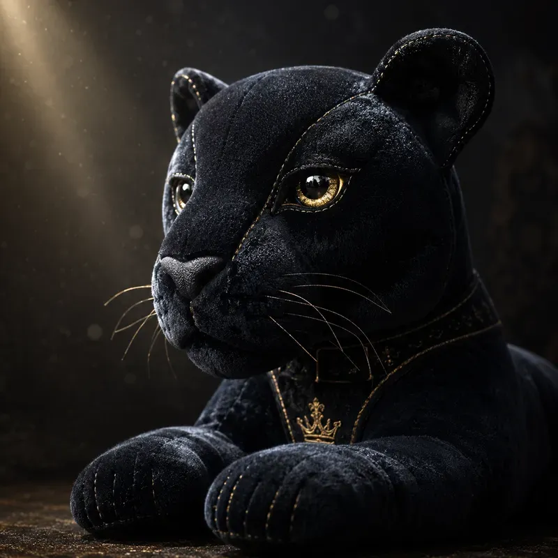 Enchanted Plush Animal Portraits