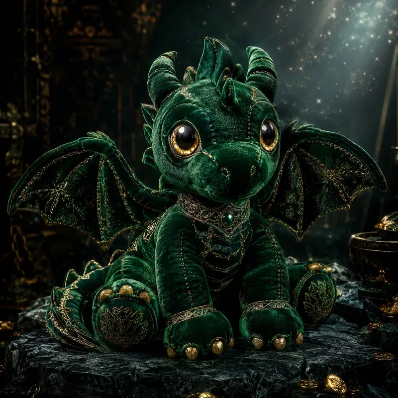 Enchanted Plush Animal Portraits